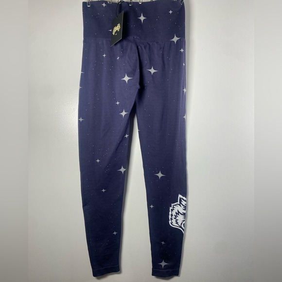 Brand new with tags! Darc Sport Midnight Blue Starry SHE Wolves Leggings - Picture 7 of 10